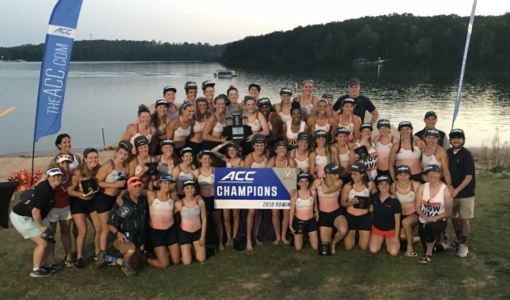 The Virginia Rowing team won the ACC Championship this weekend in Clemson, S.C.