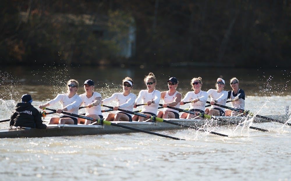 The women's rowing team started the season with 14 wins at the Oak Ridge Invitational.