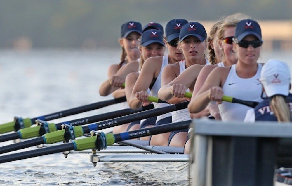 The Cavaliers’ Varsity Four boat — featuring reigning NCAA champions senior Hannah Solis-Cohen and juniors Ellen Pate and Marijane Brennan — came in fourth place in the Championship Fours, while the Virginia Varsity Eight placed third in the Championship Eights.