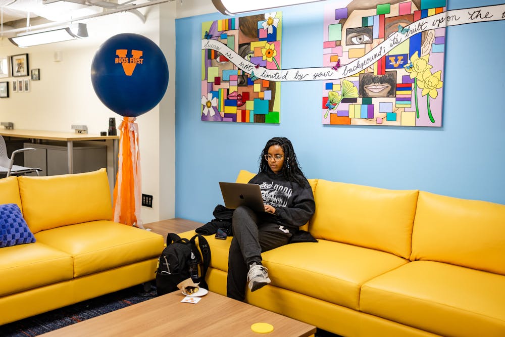 Filled with colorful handmade art and inspirational quotes, the HFSC’s cozy atmosphere encourages both quiet study sessions and social meetings.&nbsp;