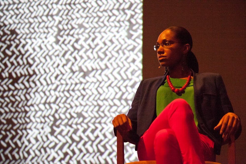 LaToya Ruby Frazier, who spoke in a virtual event hosted by the Department of Art, pictured in 2011.&nbsp;